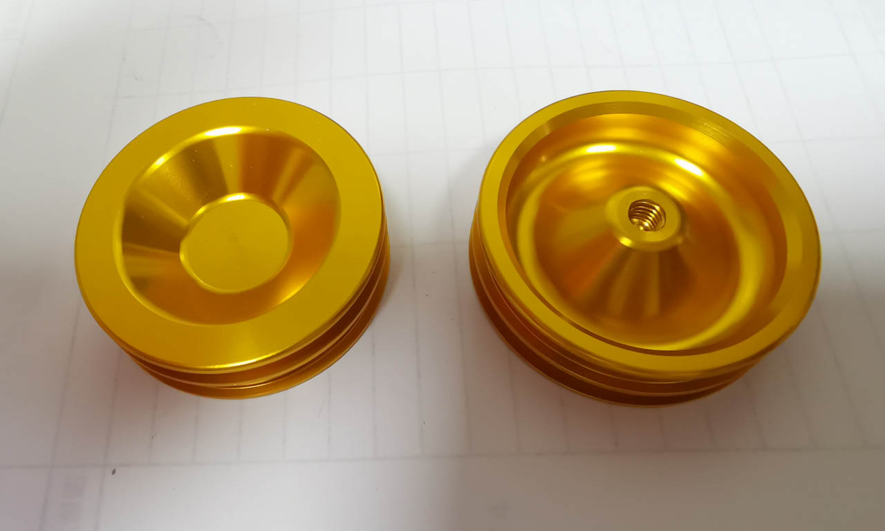 aluminum gold anodizing