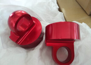 aluminum cnc machining red anodizing